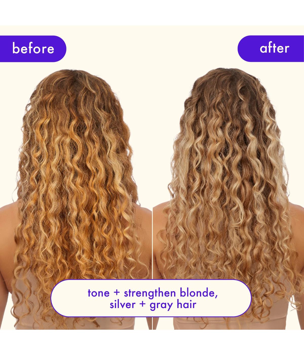 Amika Bust Your Brass Cool Blonde Repair Shampoo 275ml