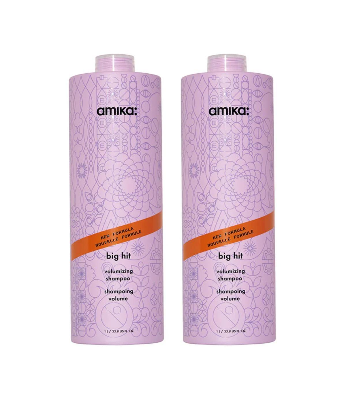 Amika Big Hit Volumizing Shampoo 1+1 50% Off