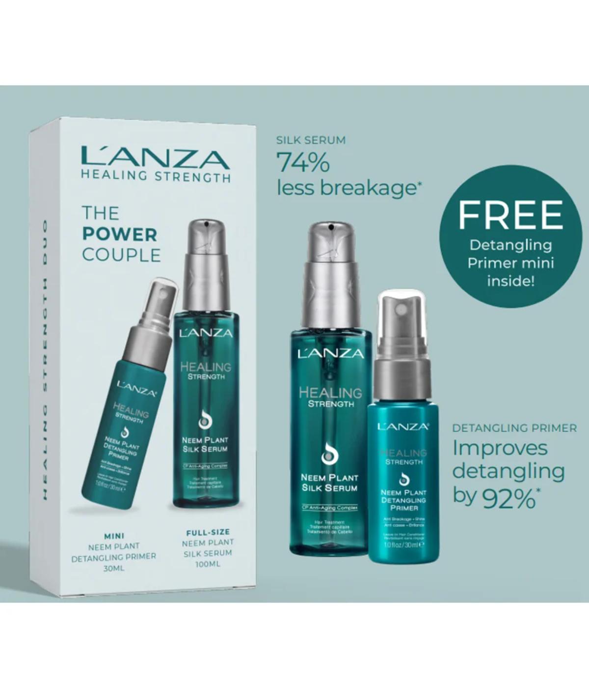 L'anza Power Couple (1) Neem Serum 100ml + (1) Mini Primer
