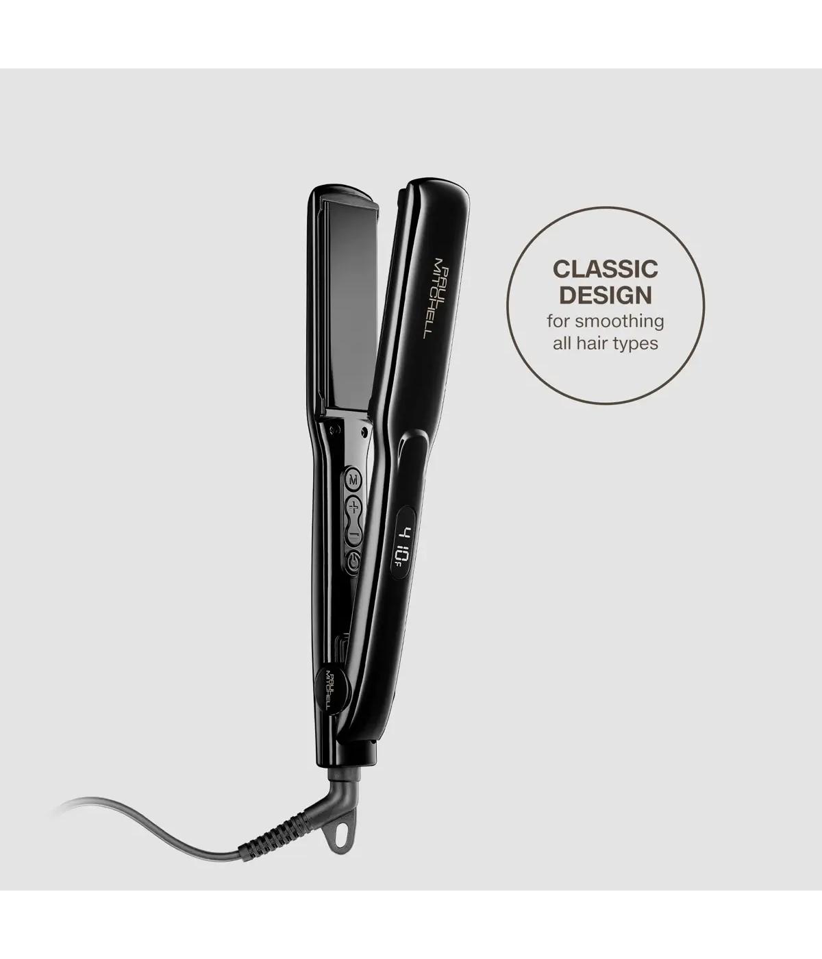 PM Smooth+ 1.25" Black Flat Iron
