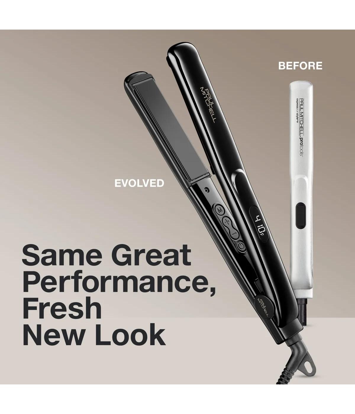 PM Style+ 1" Black Flat Iron