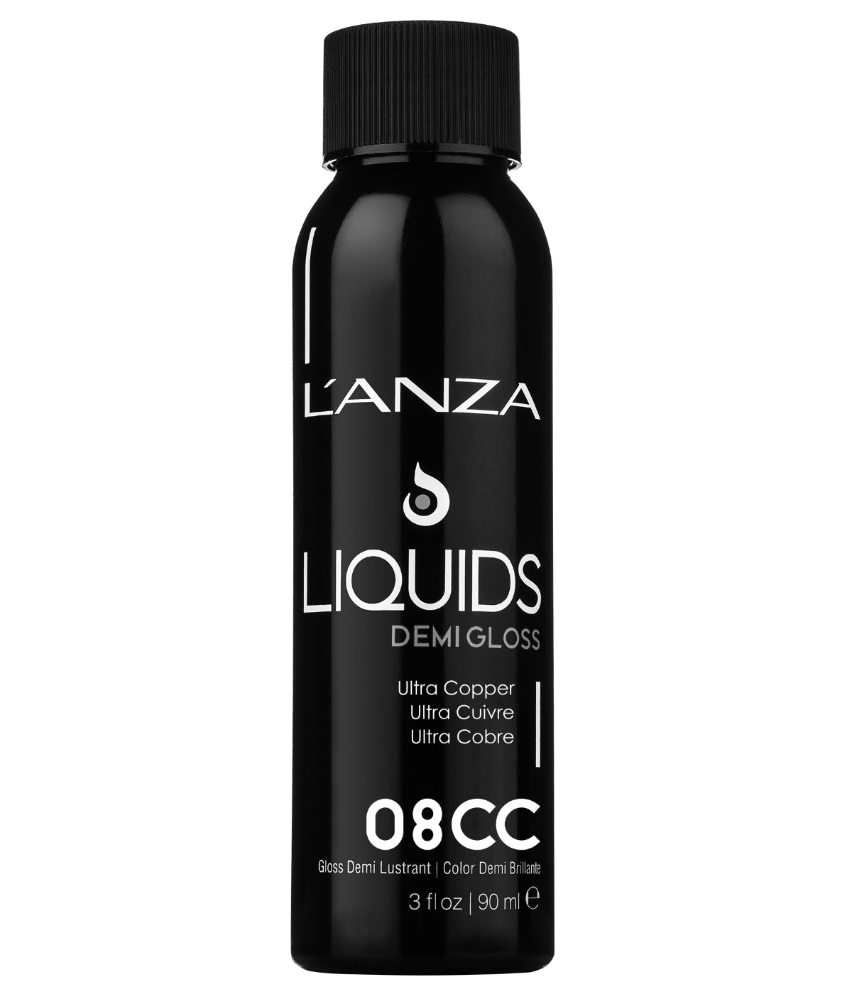 L'ANZA LIQUIDS Demi Gloss 08CC Ultra Copper, 90mL