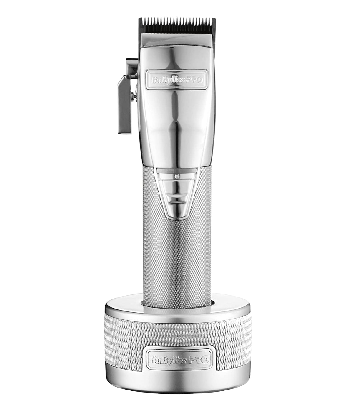BaBylissPRO Metal Clipper Silver Charging Base for FX870 Clipper