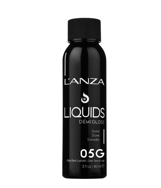 L'ANZA LIQUIDS Demi Gloss 05G Light Gold Blonde, 90mL