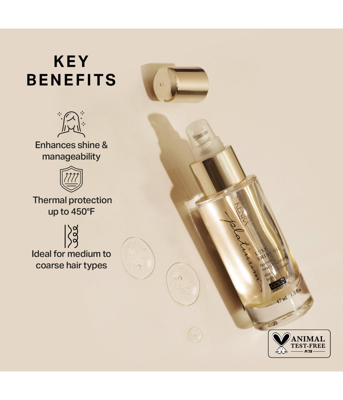 Kenra KPL luxe Shine Oil 1.5oz