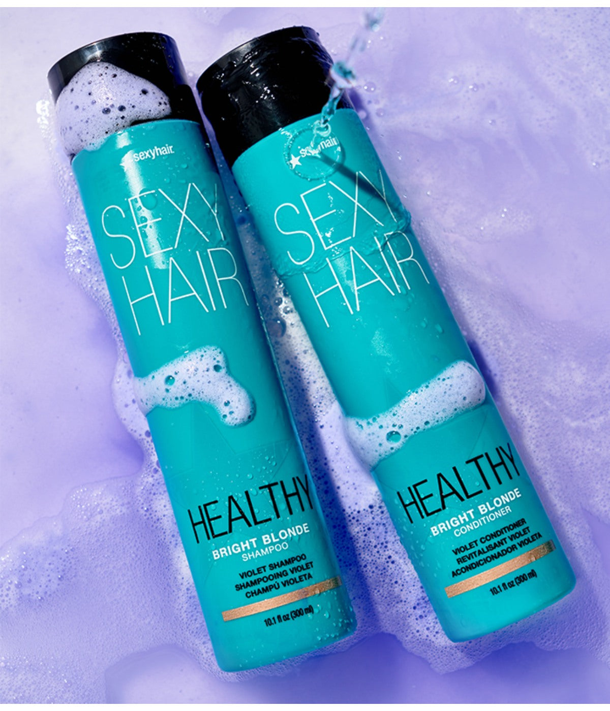 SexyHair Bright Blonde Violet Shampoo 1L