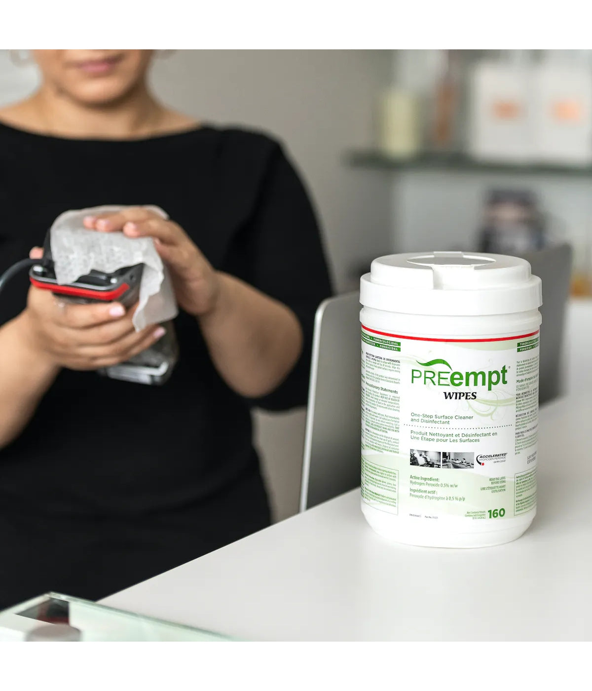 PREempt RTU WIPES 160/SHEETS