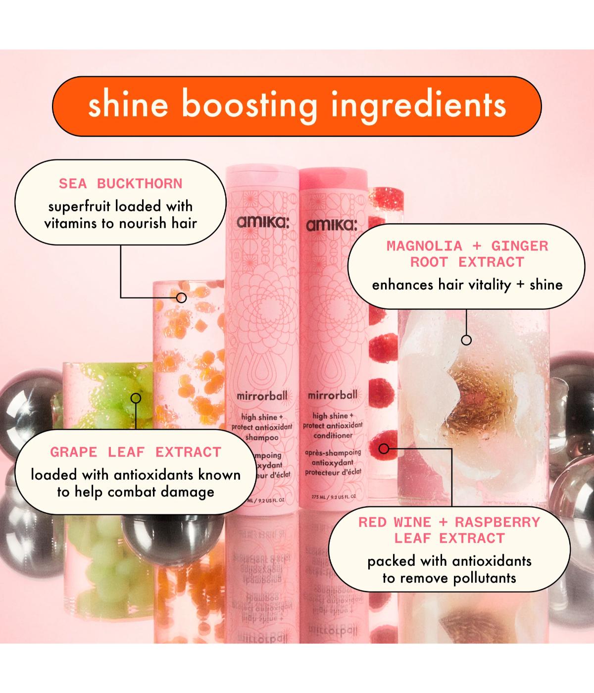 Amika Mirrorball Shampoo 275ml