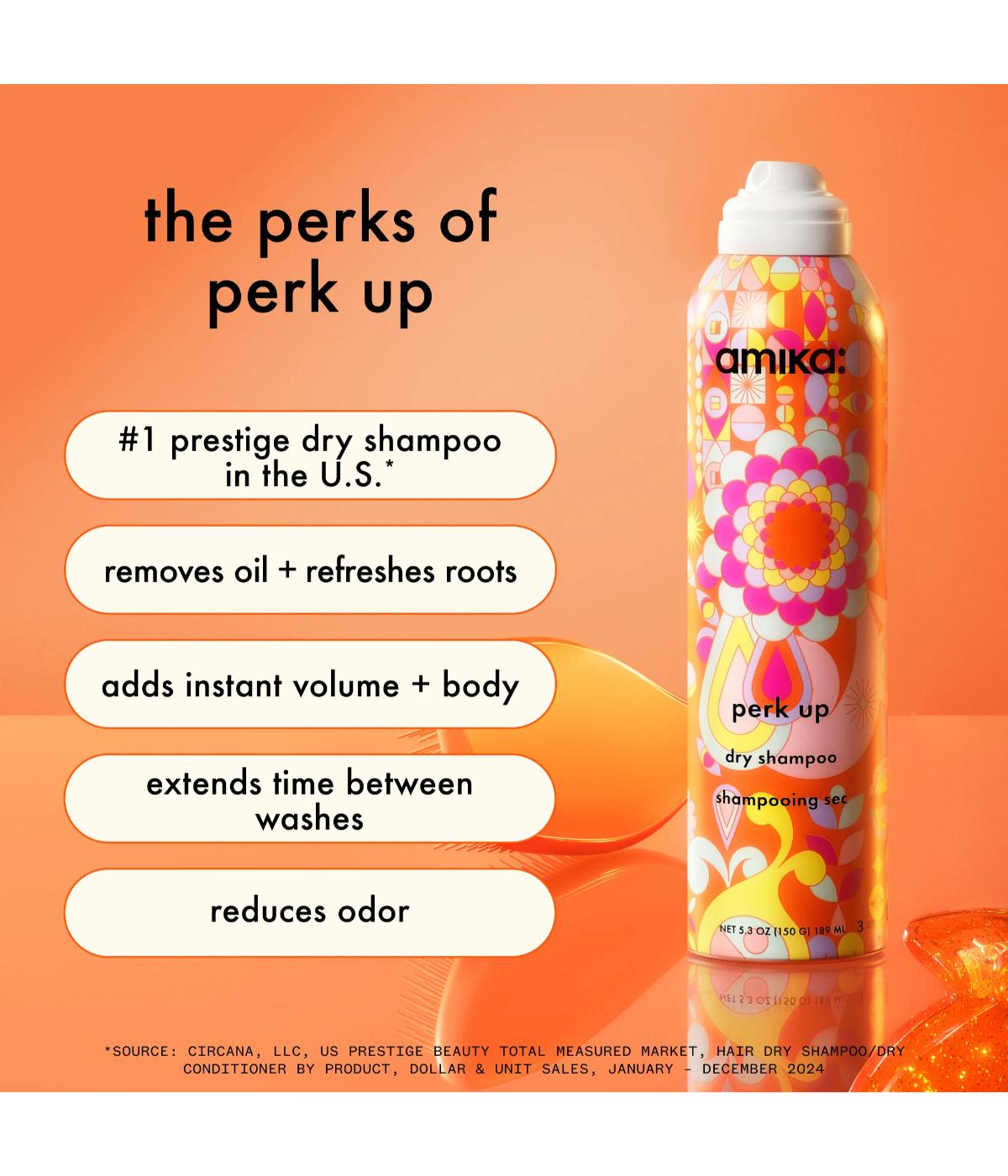 Amika Perk Up Dry Shampoo 189ml